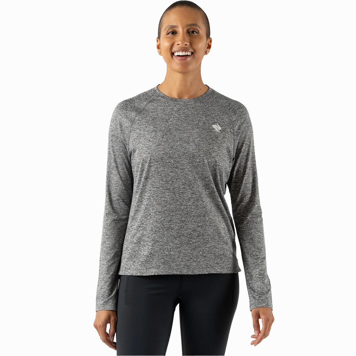 Cozy Stretch Fit Moisture Management Women's EZ Tee Long Sleeve