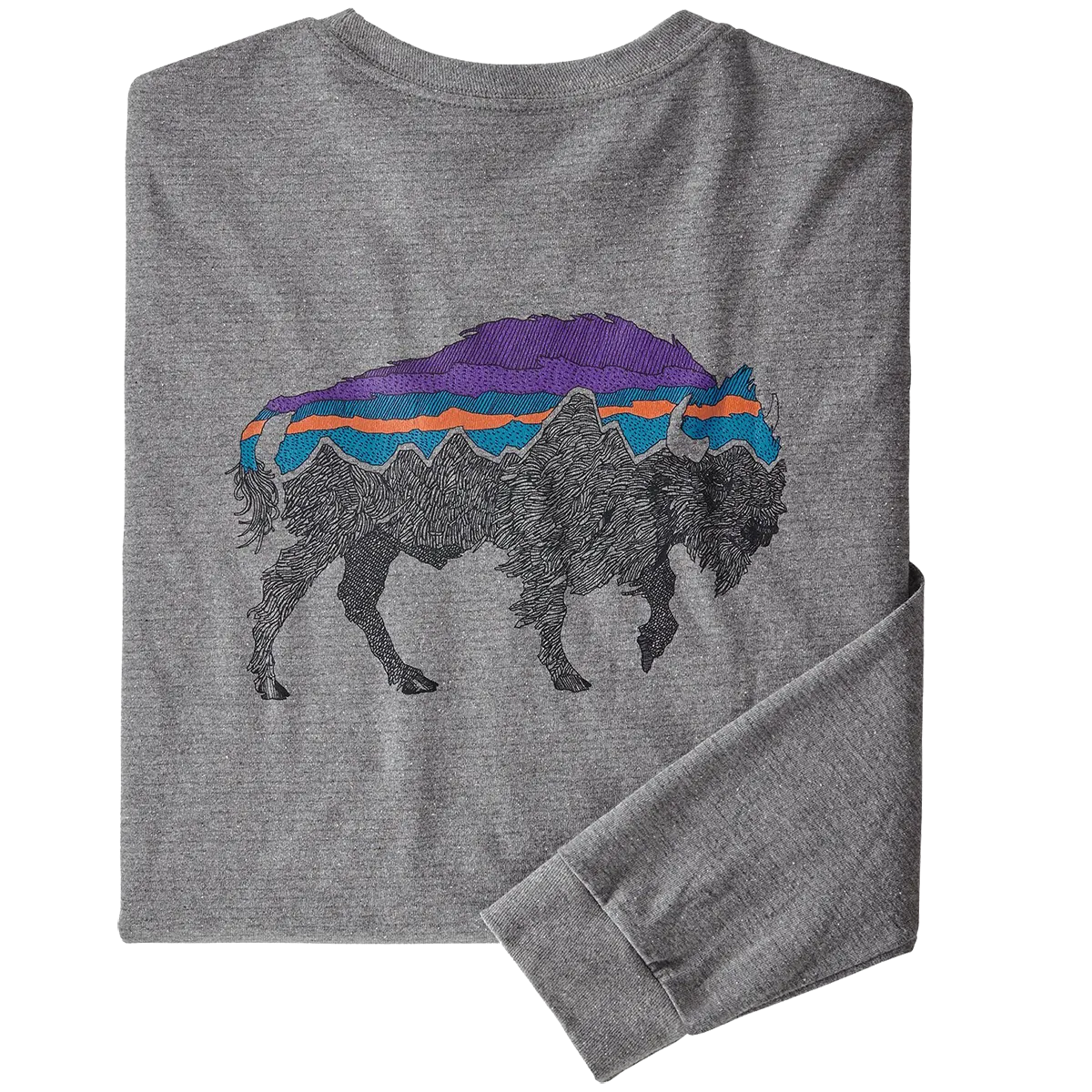 Men's Long-Sleeved Back For Good Responsibili-Tee Silk Glow Easy Cool