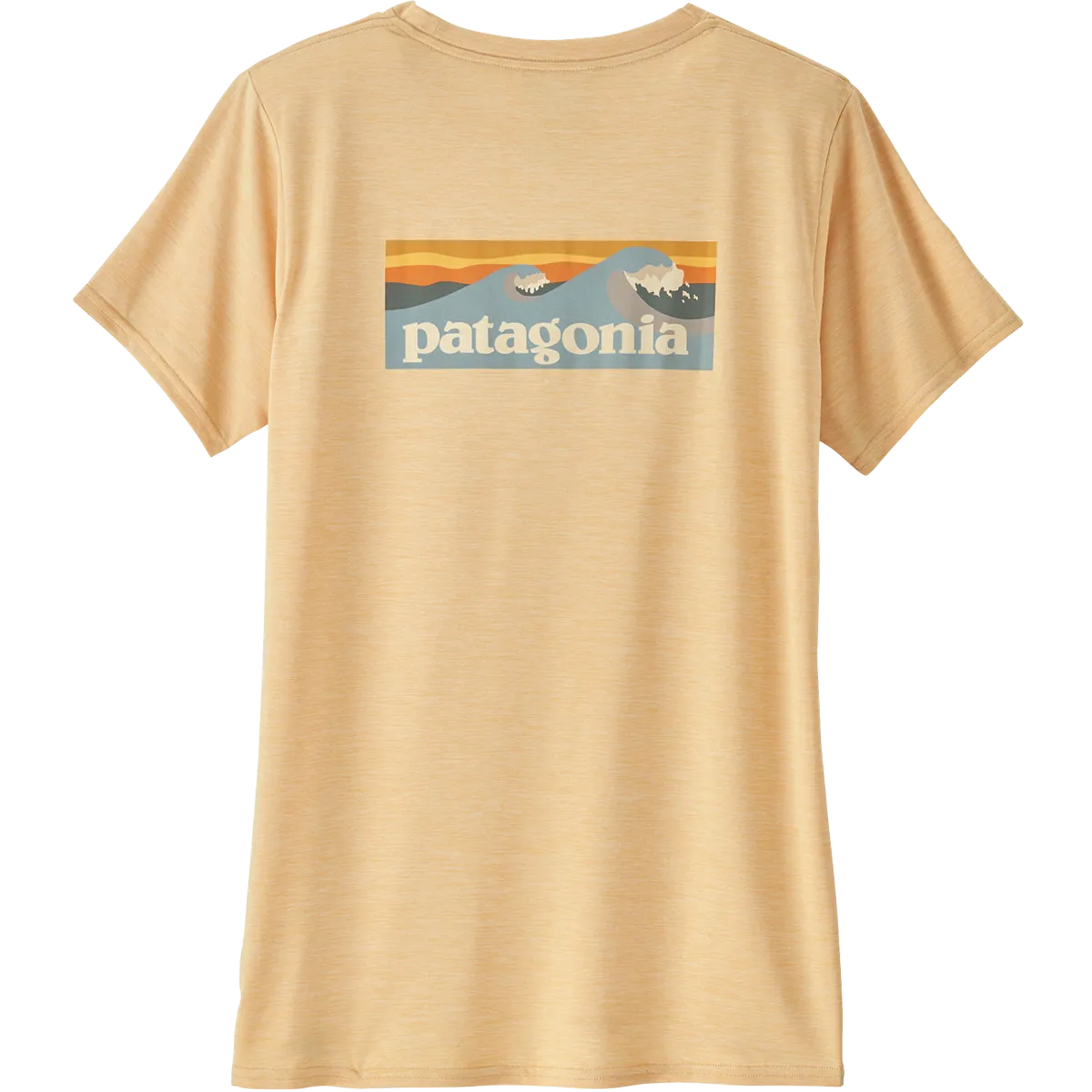 Street Sport FlexibleWaistband Women's Capilene Cool Daily Graphic Shirt - Waters