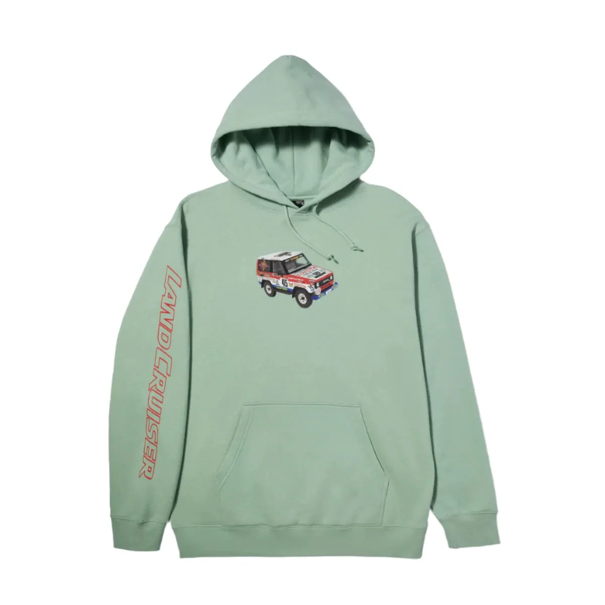 HUF Sahara Rally Hoodie Hard - wearing