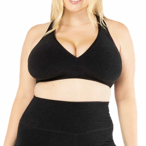 Women's Spacedye Lift Your Spirits Bra - Extended Unisex Style Body Shaping