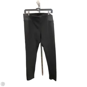 Pants Leggings By Ann Taylor In Black, Size: L RecyclablePackaging Water-resistant