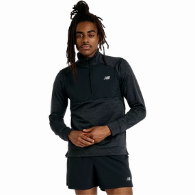 Unisex Ornament Men's Athletics Heat Grid 1/2 Zip