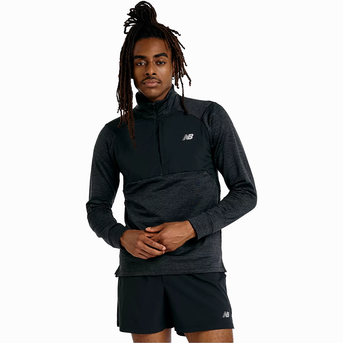 Men's Athletics Heat Grid 1/2 Zip college student Gym - wear