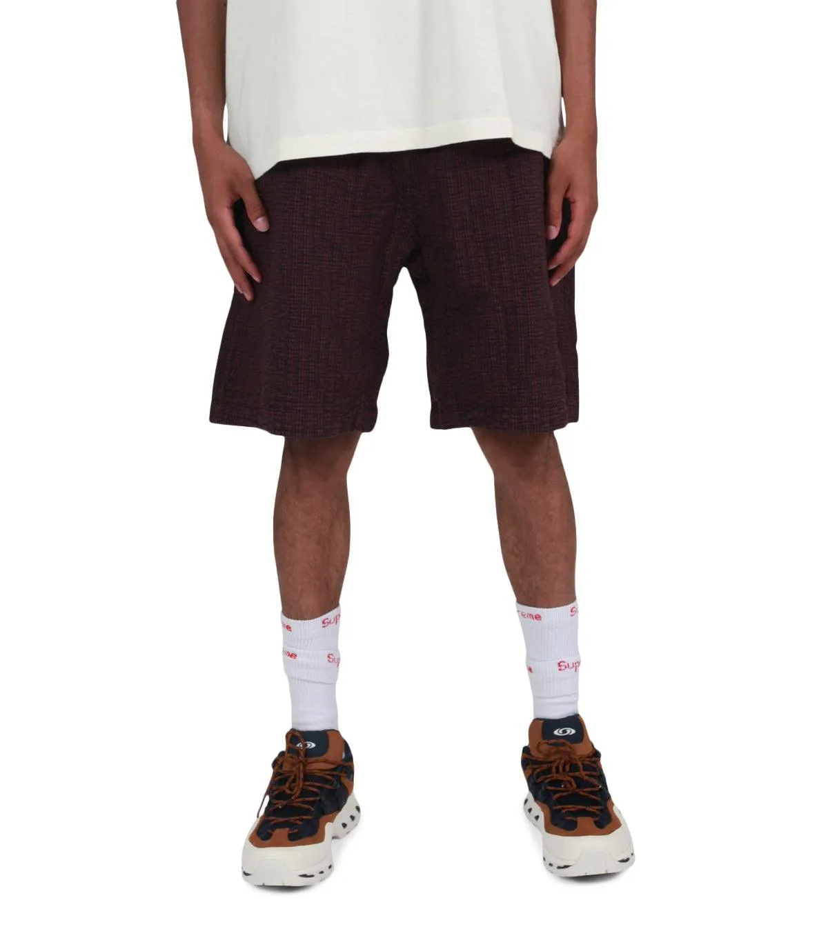 QuickDryTech Gramicci O.G. Seersucker G-Shorts Maroon