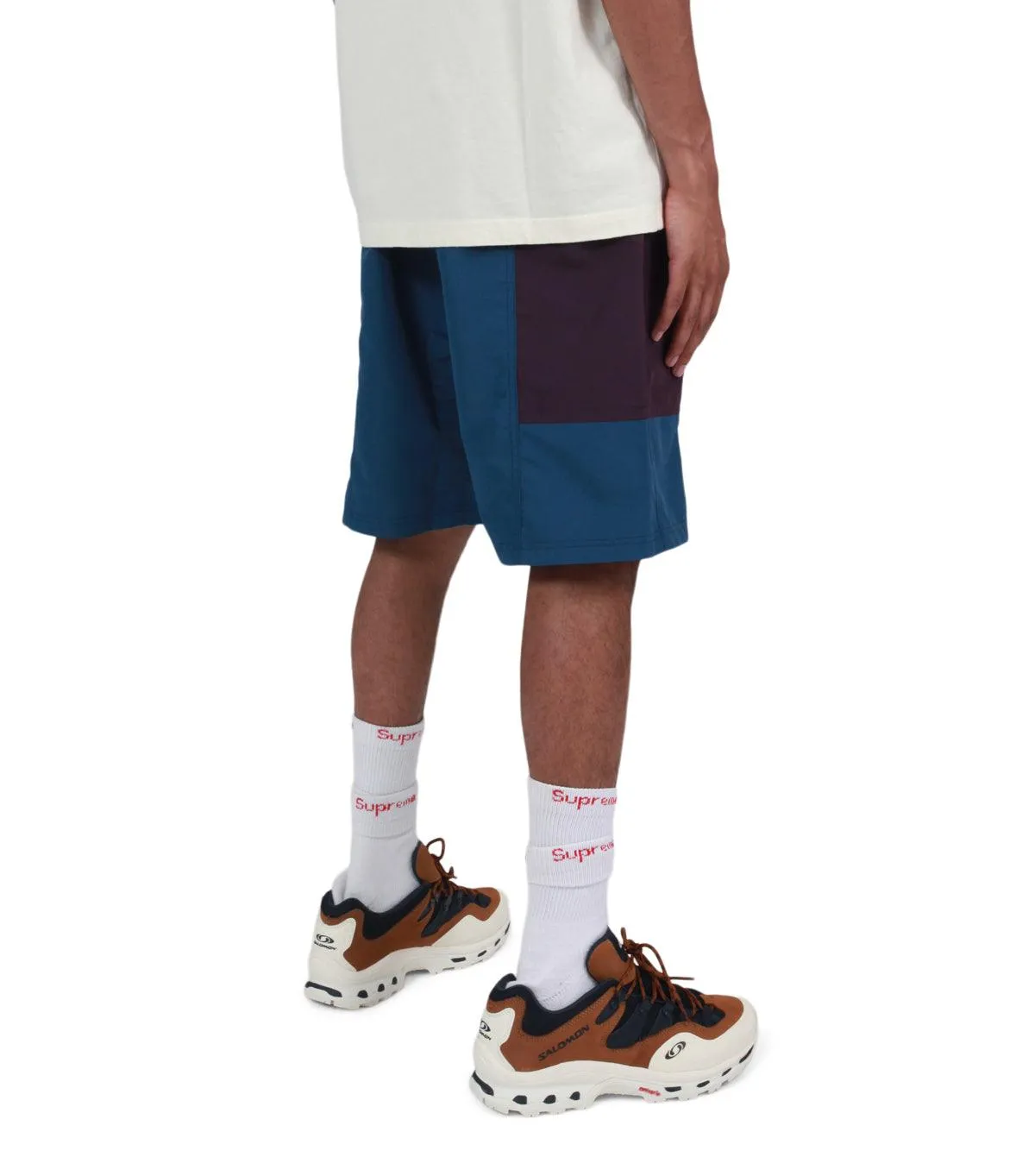 Gramicci Shell Gear Shorts Navy Purple Happy Core Planet Care