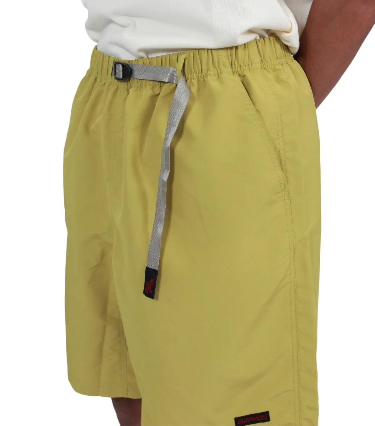 Pure Core Travel Light Gramicci Shell Packable Shorts Foggy  Lime