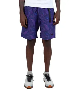 Nature Base Gramicci Shell Packable Shorts Paisley Purple