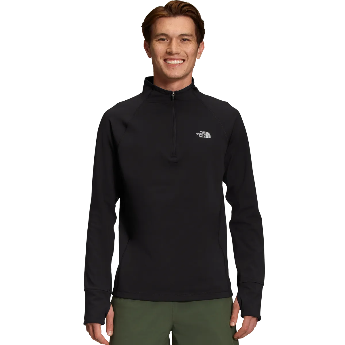 WindproofInterior Legend Glow Men??s Winter Warm Essential Mock 1/4 Zip