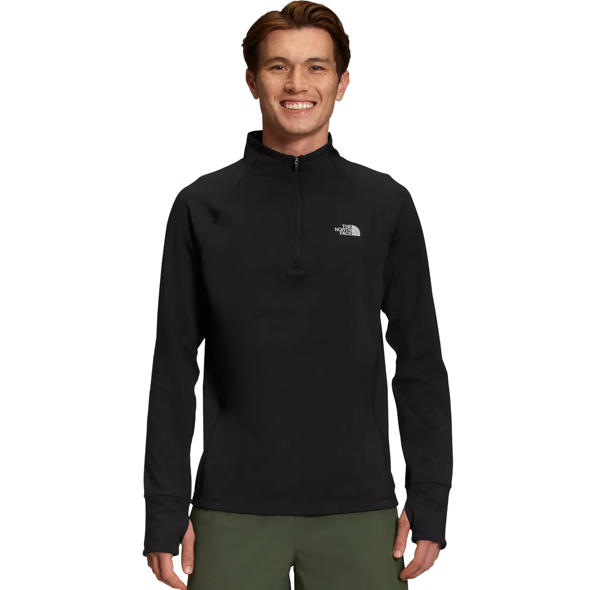 Men??s Winter Warm Essential Mock 1/4 Zip Sport Ease Air Move