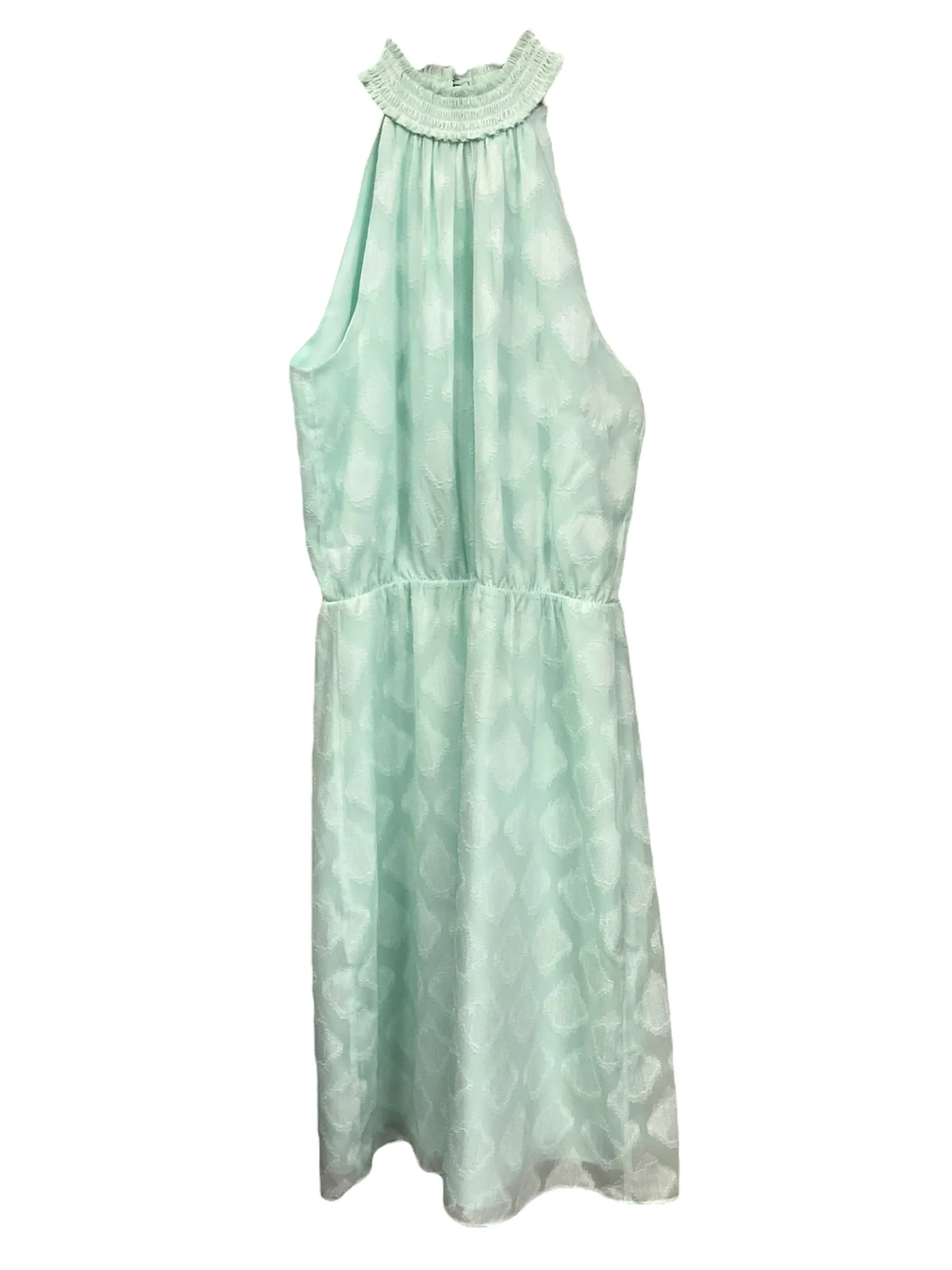 Green Dress Work White House Black Market, Size Xs monochrome Silky Finish
