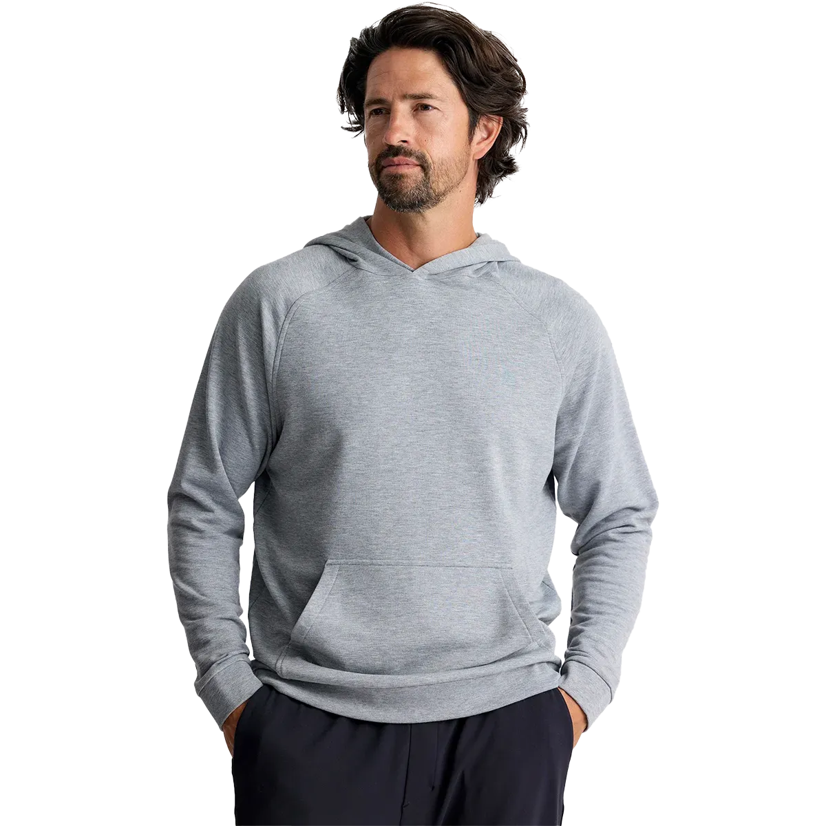 MoistureWicking Fabric Vegan Mood Men's Bamboo Lightweight Fleece Hoodie