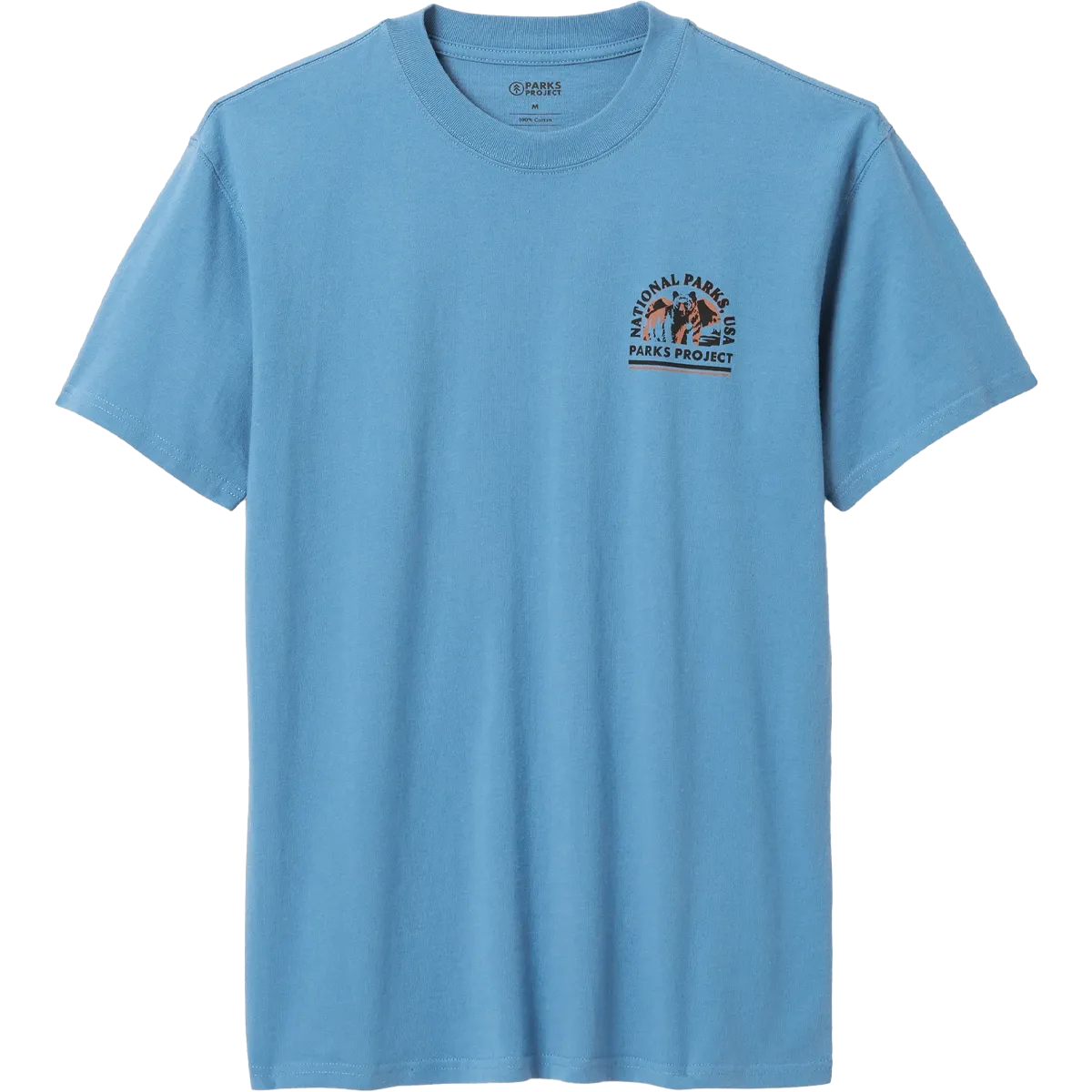 Men's National Parks USA Grizzly Tee Windproof Fabric