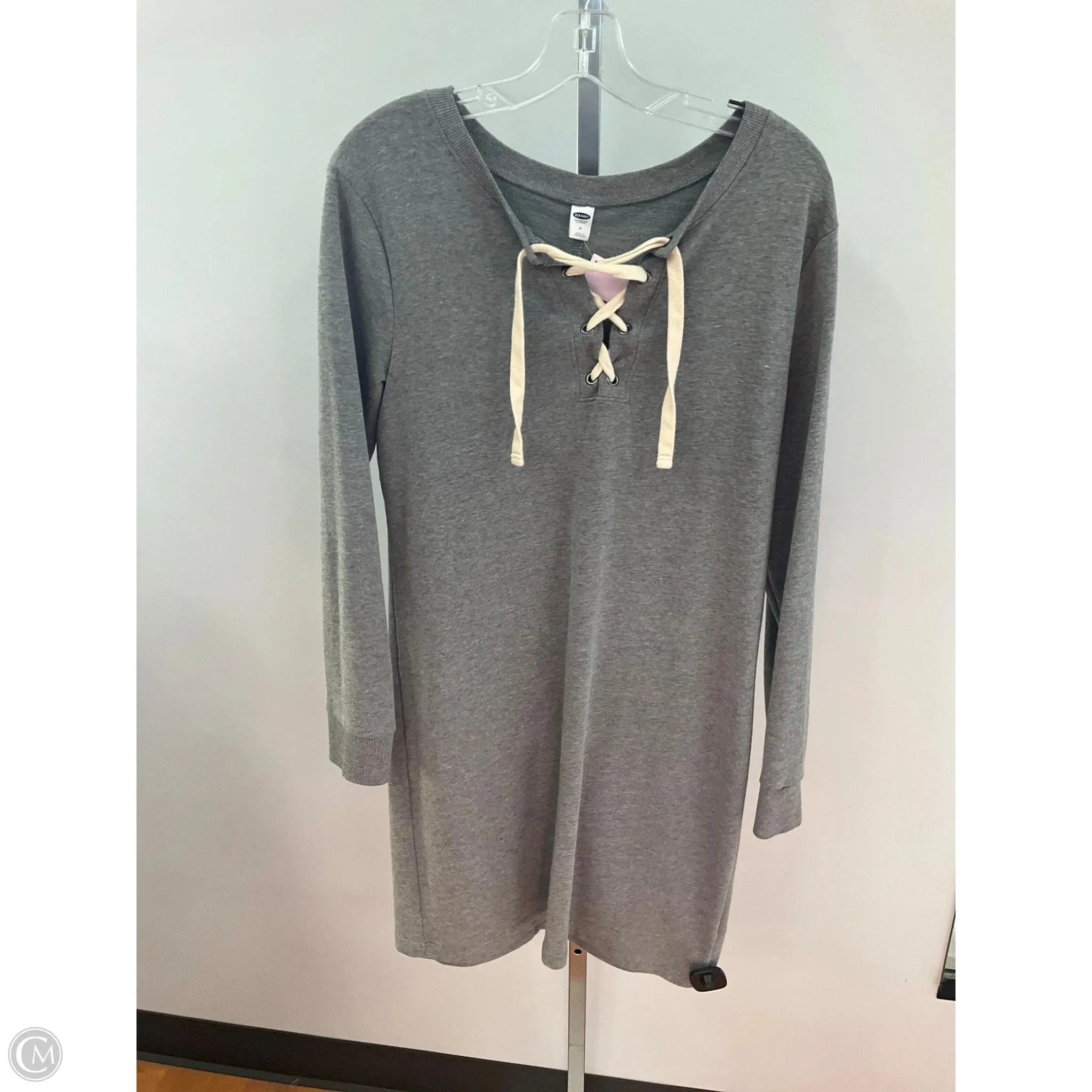 Dress Casual Short By Old Navy In Grey, Size: M StretchFree