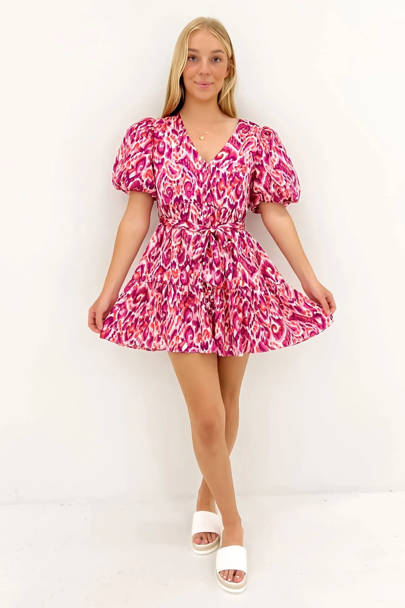Modern Edge Moment Light Heartfelt Dress Pink