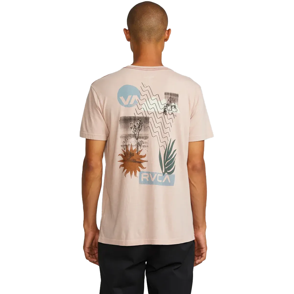 SweatAbsorbentLining Men's Desertscape Short Sleeve