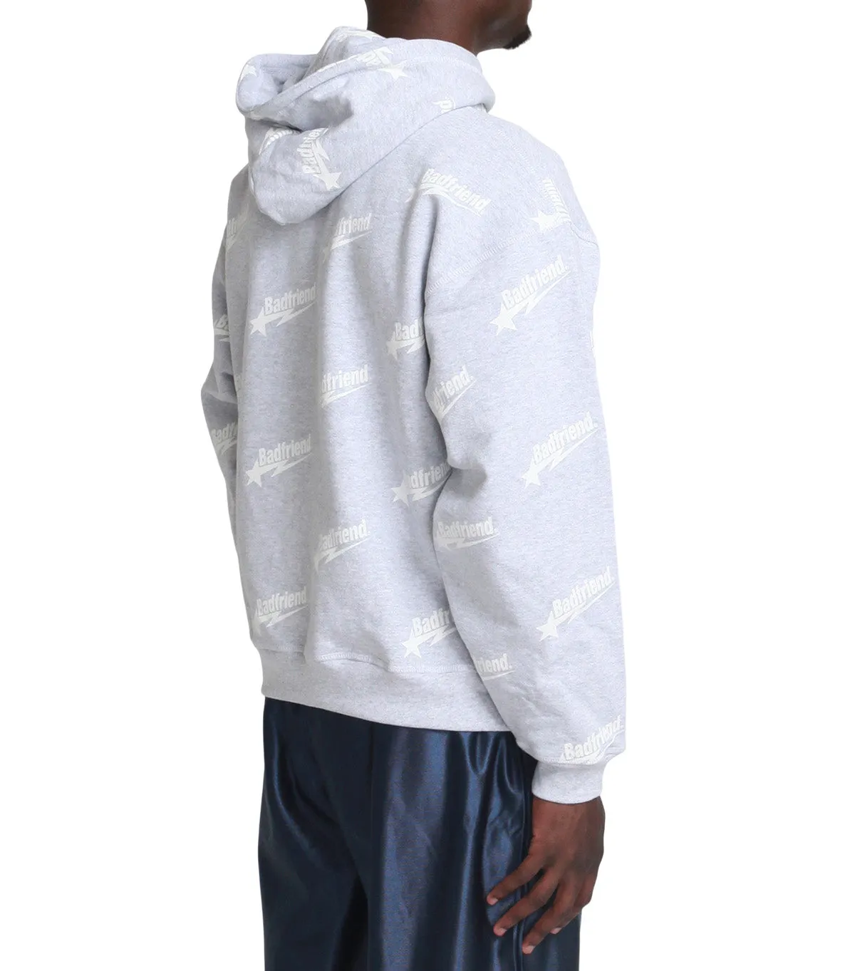 StainRepellentSurface Energy Ease Badfriend Star Hoodie Grey