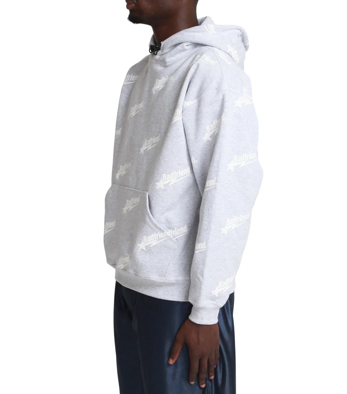 Badfriend Star Hoodie Grey Global Edge Street Fest