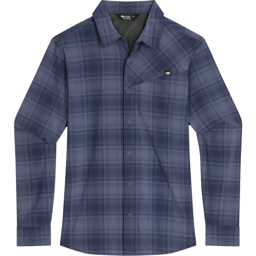 Men's Astroman Long Sleeve Sun Shirt Ice Fit