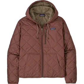 Fresh Ease Women's Diamond Quilt Bomber Hoody