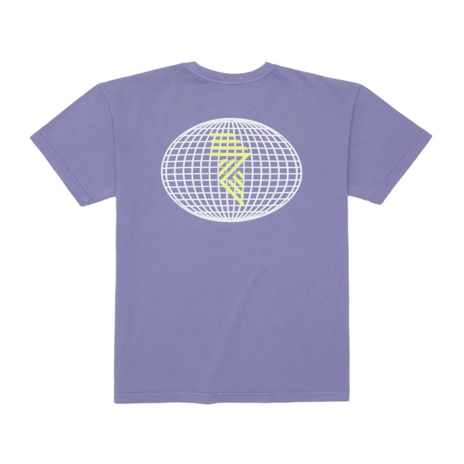 HEAVY? 'R' GLOBE TEE HERON Quick-Drying Shirt