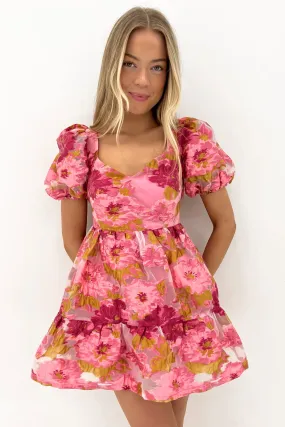 Chic Comfort Look Hensley Mini Dress Pink
