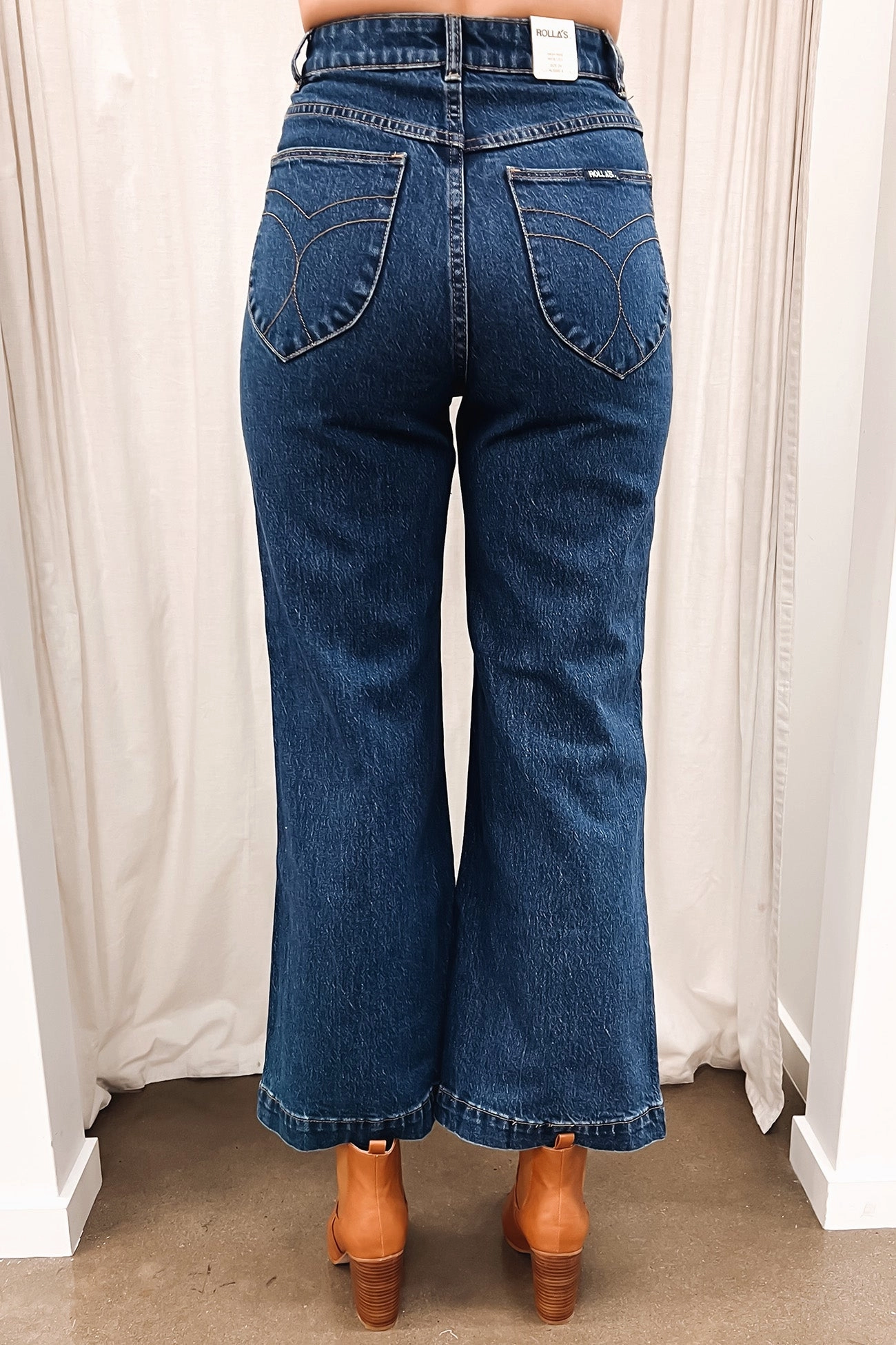 Sailor Jean Eco Ruby Blue Picnic Style Textured