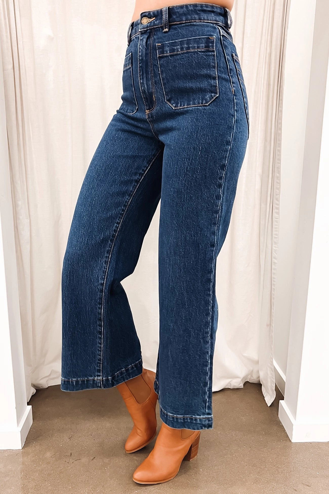 Abrasion Resistance Relaxed Taper Sailor Jean Eco Ruby Blue