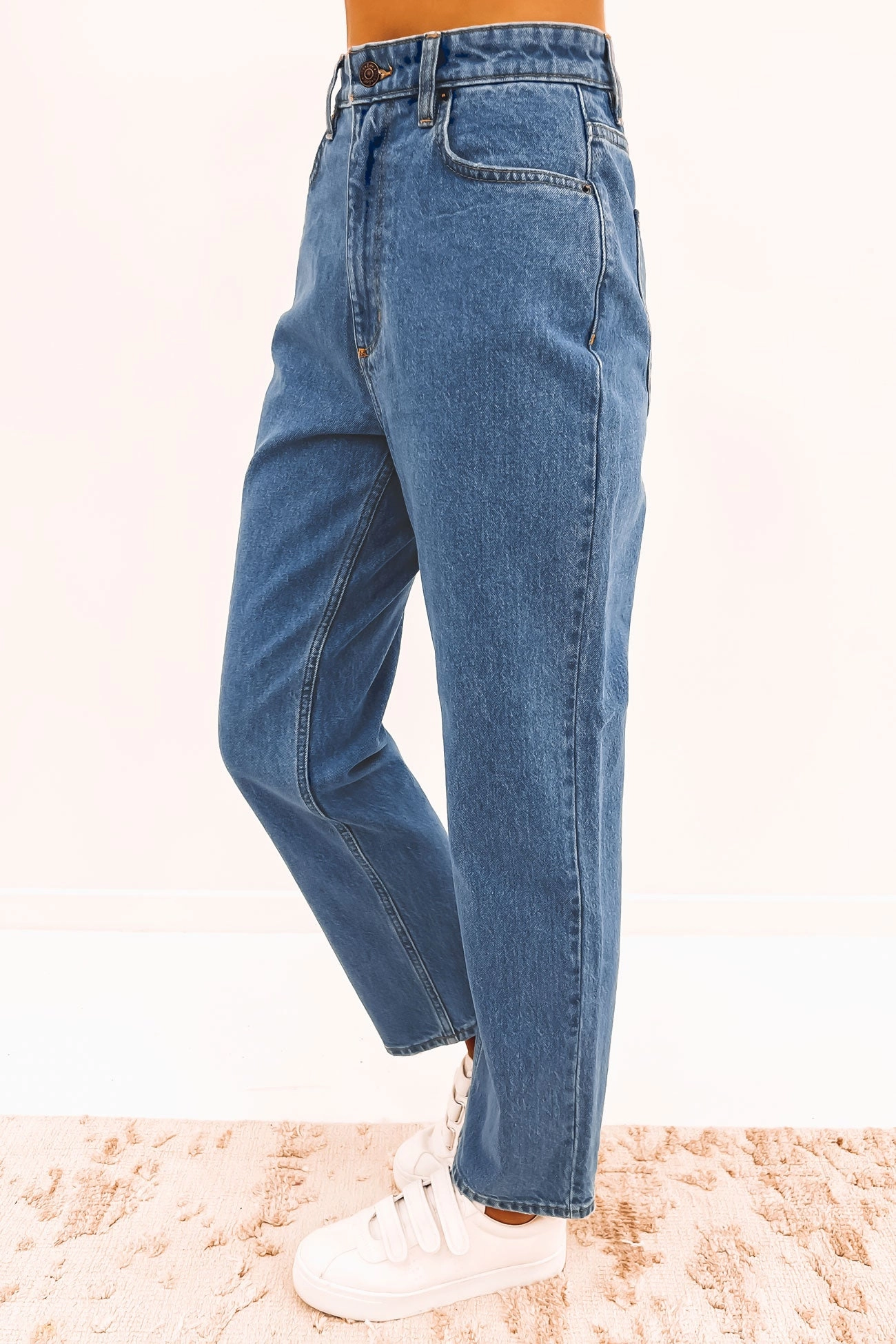 High Straight Jean Cosmic Indigo Lightweight Urban Explorer