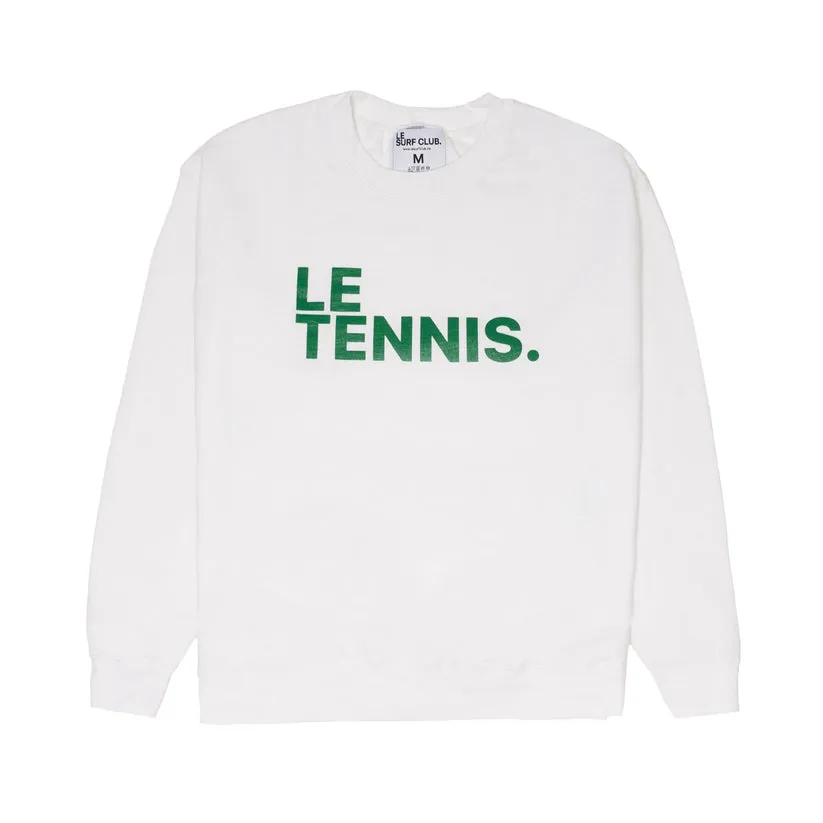 Recycled Polyester Luxury Touch Le Tennis Sweatshirt
