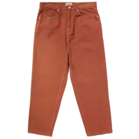 Printing Wear - Resistant Huf Cromer Pant Washed Brown