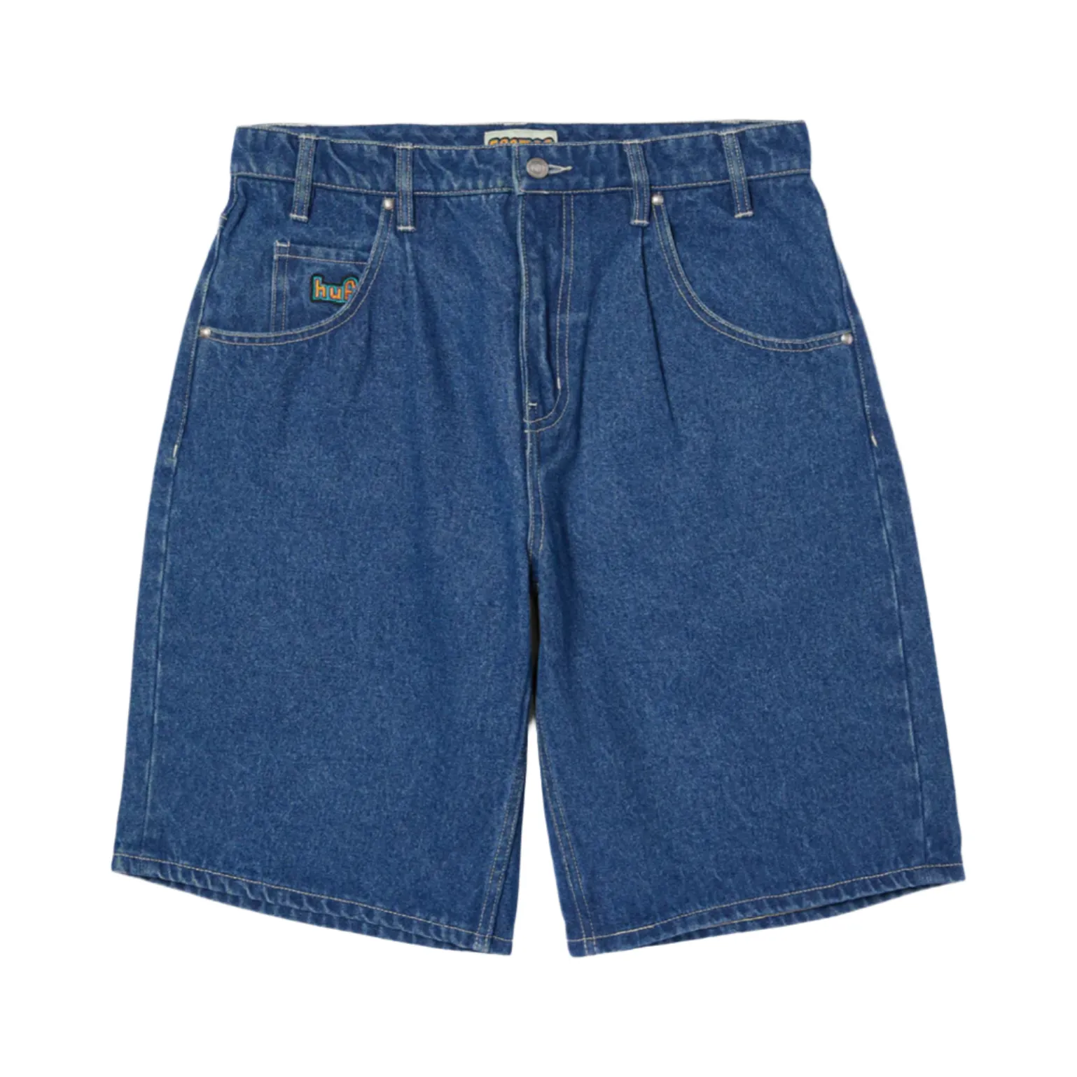 Velvet Huf Cromer Short Stone Wash Indigo