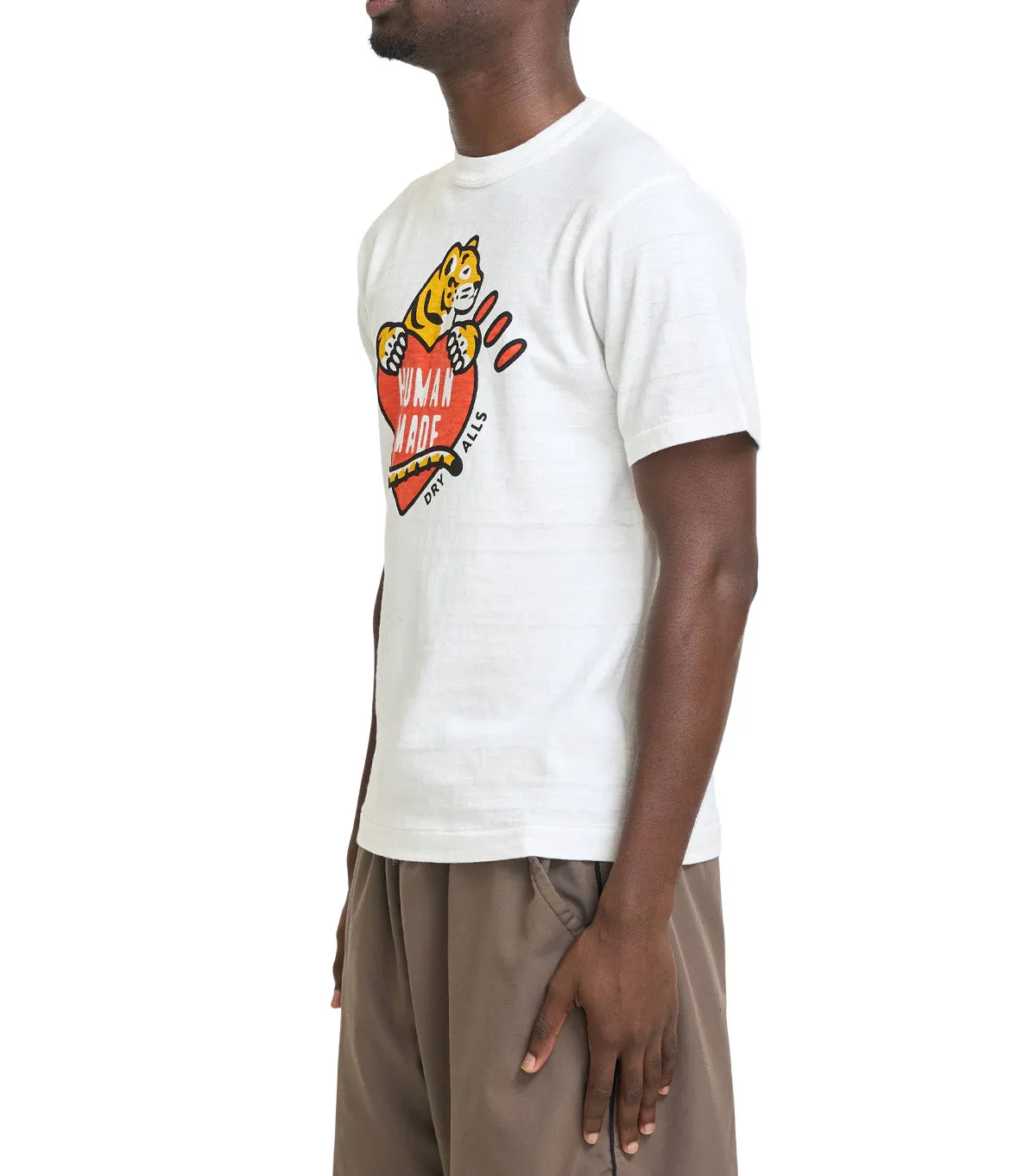 Human Made Graphic T-Shirt #6 White Digital Glow Zoom Proper