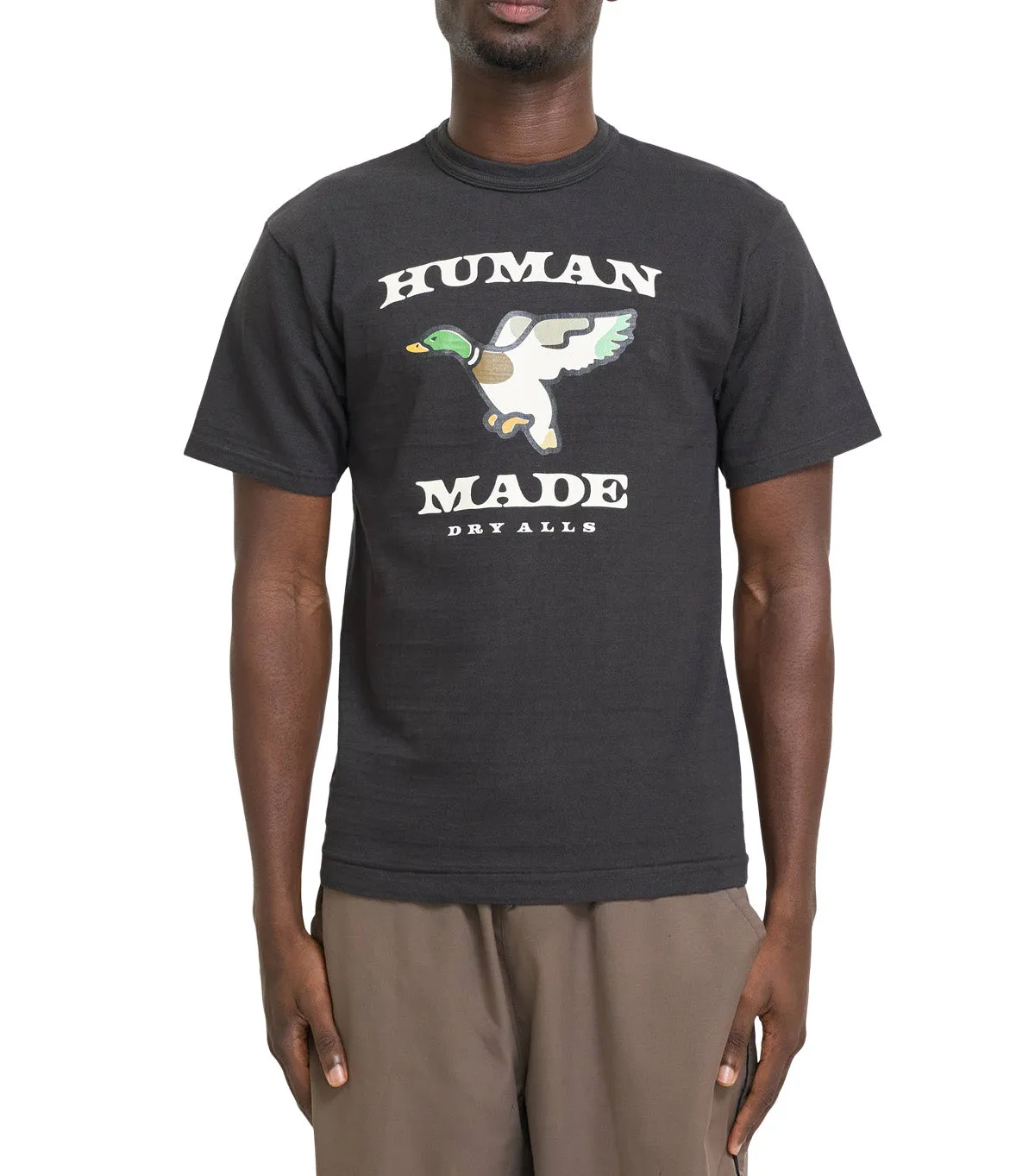 Human Made Graphic T-Shirt #8 Black Silk Glow Ventilated Back Panel