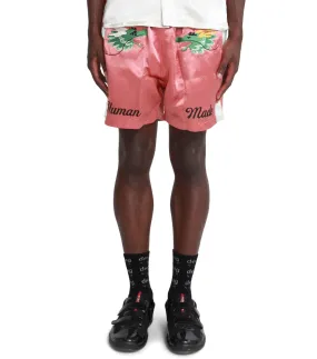 Human Made Yokosuka Shorts Pink HighCollared Design