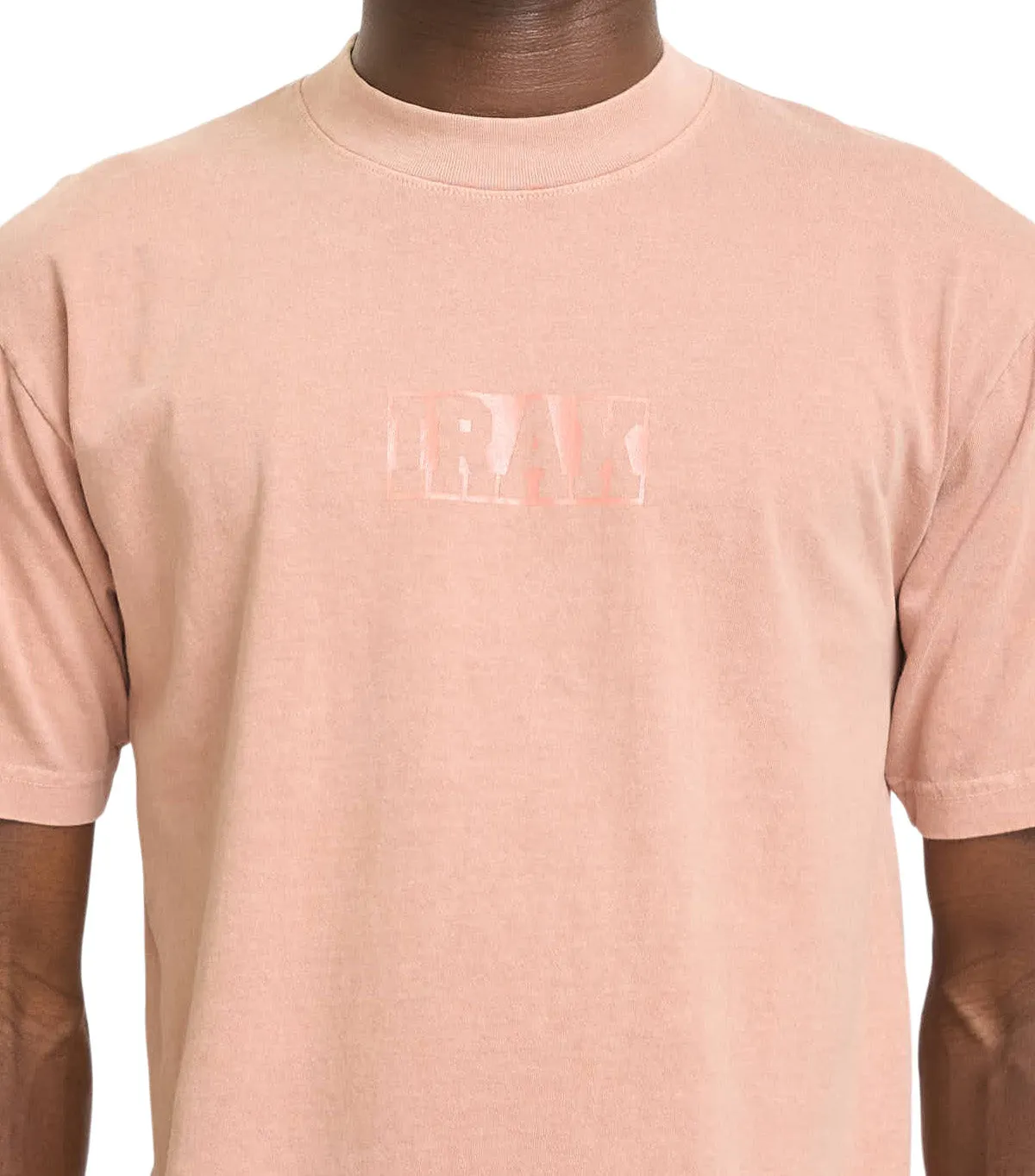 Neat Edge IRAK Tonal T-Shirt Rose