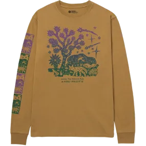 Glow Core Joshua Tree Woodcut Long Sleeve Tee