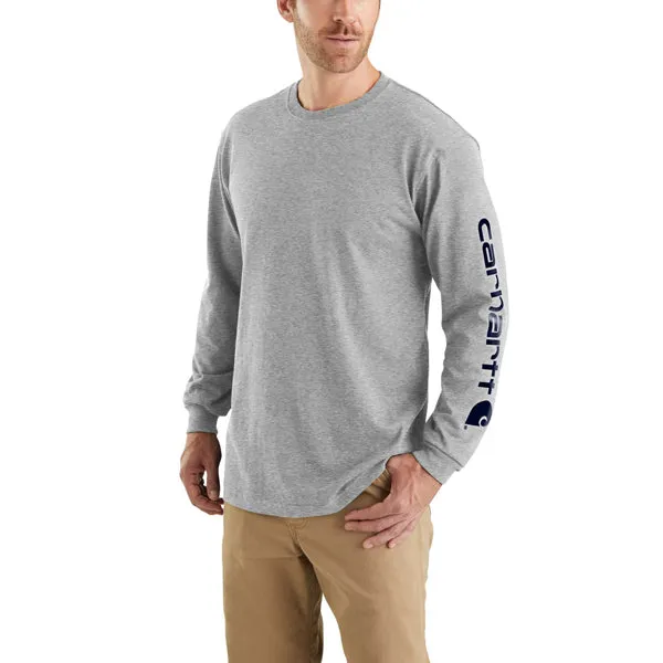 Men's Workwear Long-Sleeve Graphic Logo T-Shirt Thermal regulation