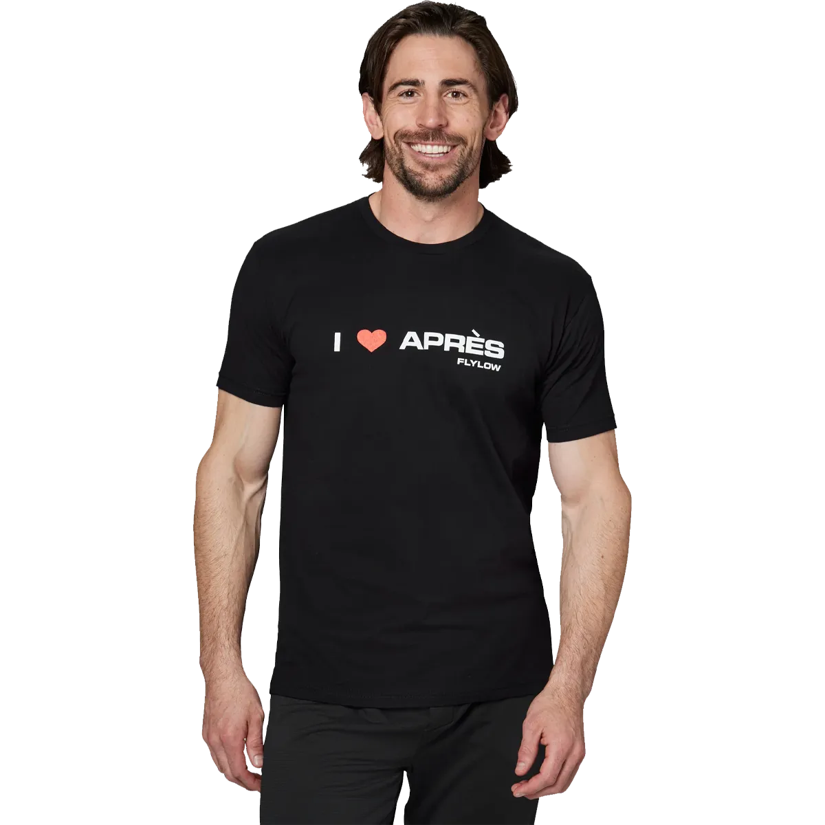 NonRestrictive Movement Screen Core I Love Apres Tee