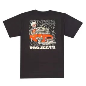 No Slip Shoulder Design AntiStatic Properties Ice Cream Tee