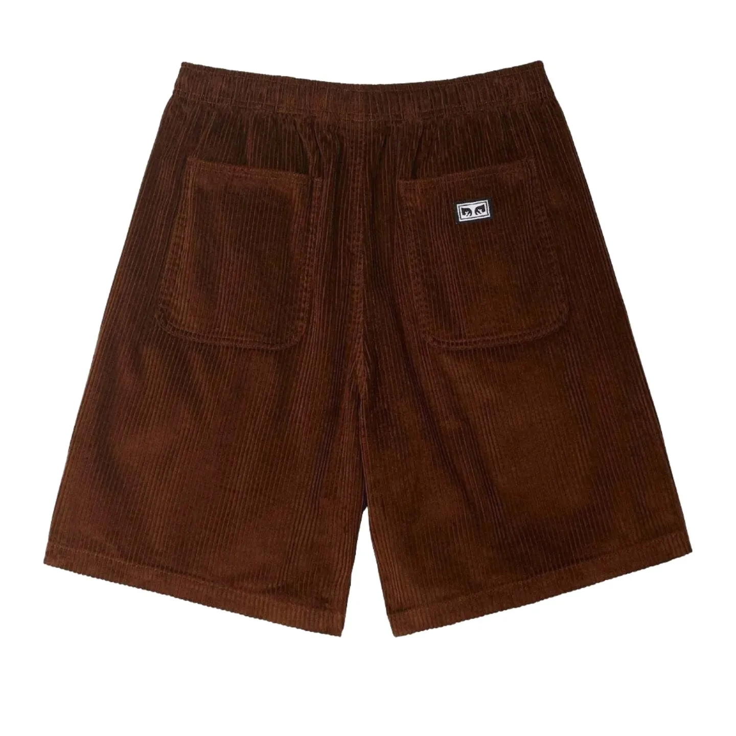 Pockets included Obey Easy Relaxed Corduroy Shorts Sepia