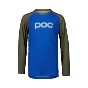 POC 2023 Youth Essential MTB Long Sleeve Jersey Event Vibe