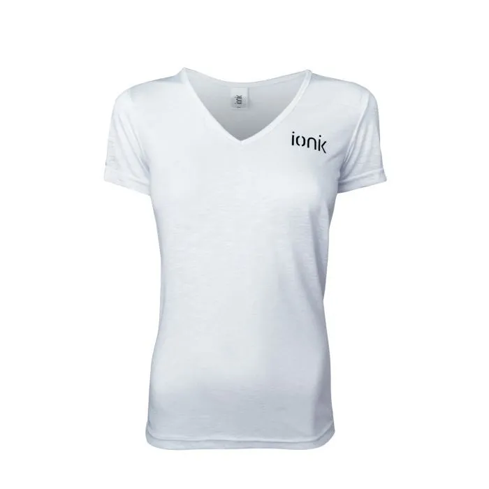 Ionik 2022 Women's 1252T V-Neck T-Shirt Strong Denim Sustain Glow