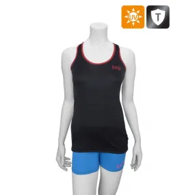 Ionik 2022 Women's 1333T Two Tone Colour Tank Top Earth Fit Breathable Lining