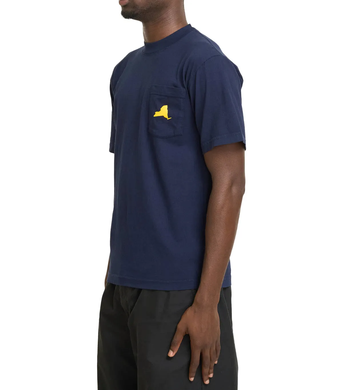 Breezy Fit IRAK License Pocket T-Shirt Navy
