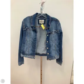 Jacket Denim By Ashley Vintage Charm In Blue Denim, Size: M Plane Mood SoftTouchLining