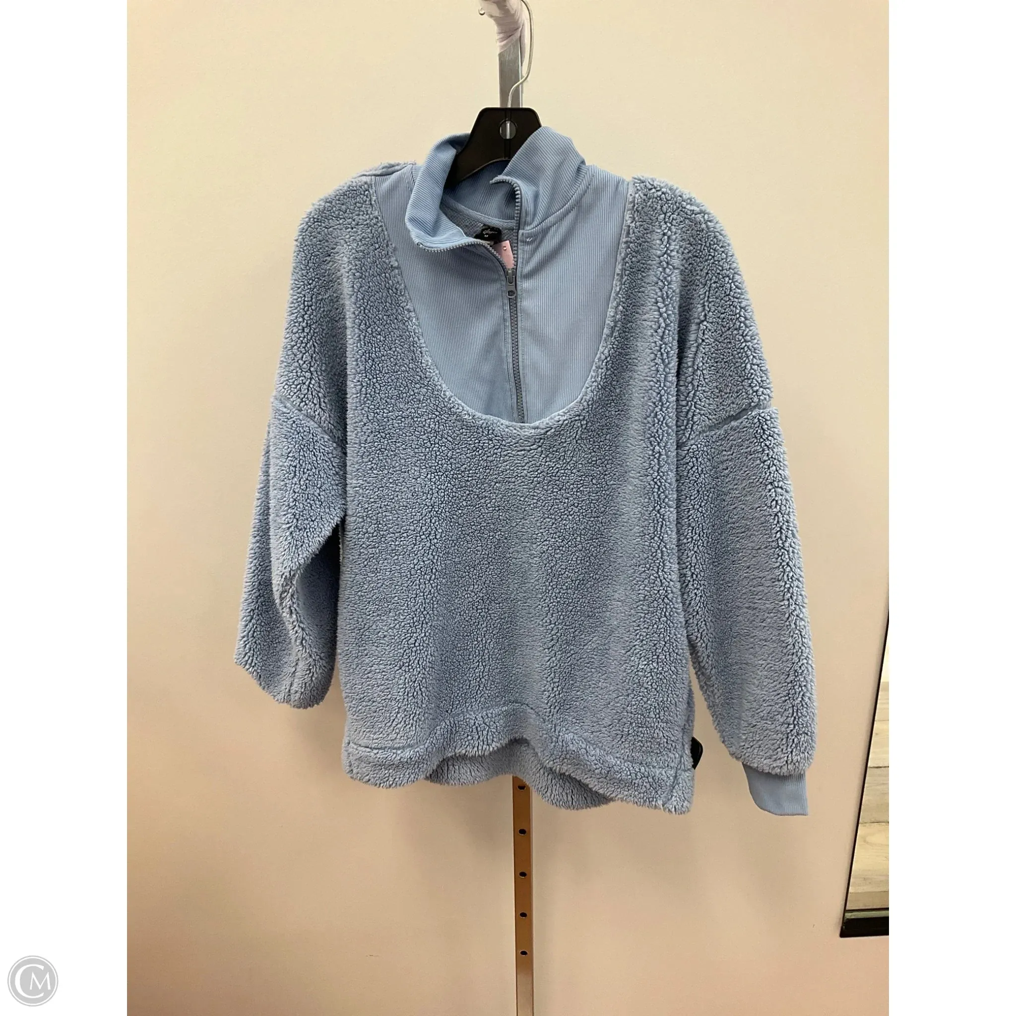 Run Ready Jacket Fleece By Vogo In Blue, Size: M