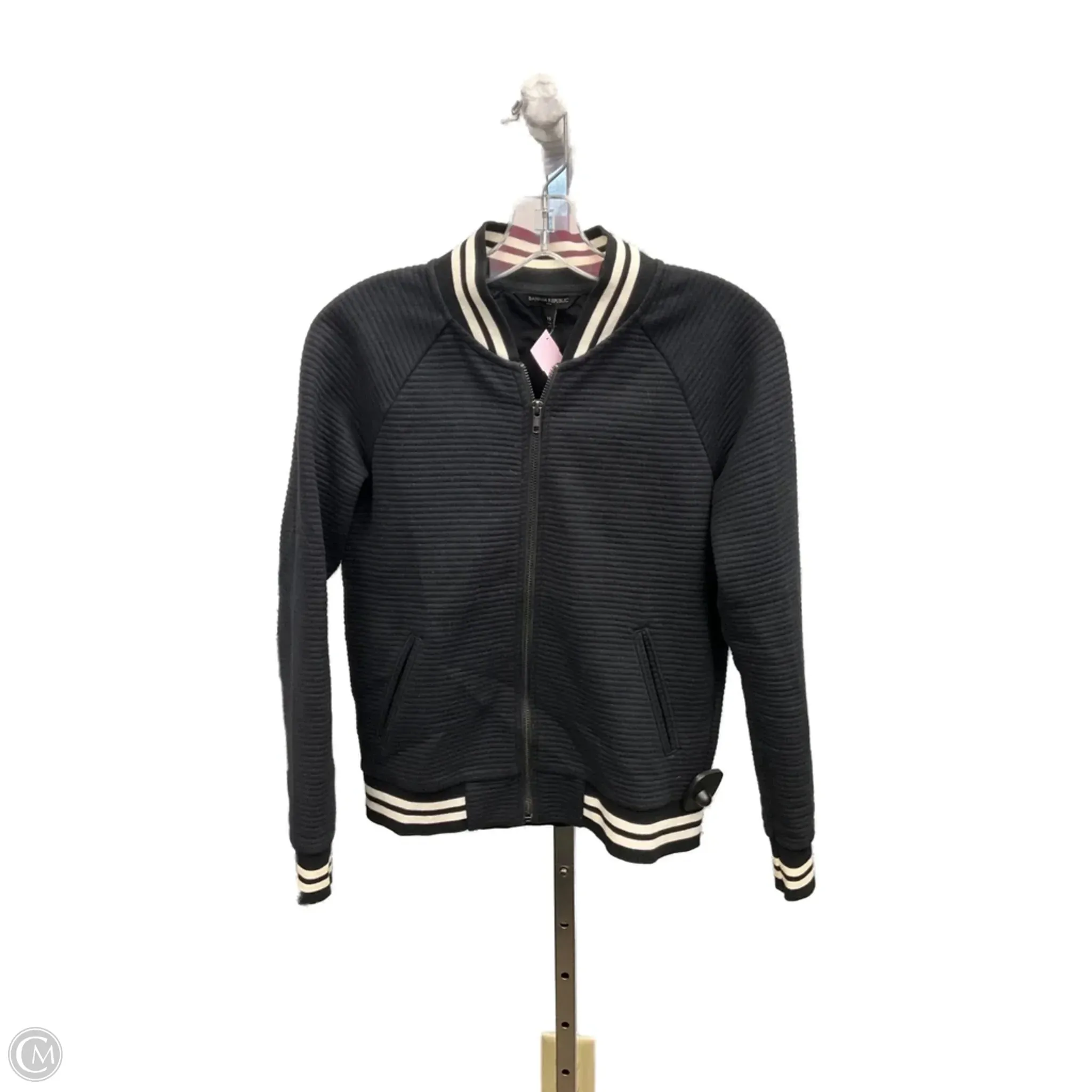 Body Mapped Ventilation Jacket Other By Banana Republic In Black, Size: Xs