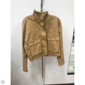 Flexible Fabric Blend FlexibleFit Jacket Other By Sonoma In Tan, Size: M