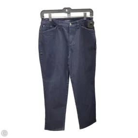 Jeans Boot Cut By Jones New York In Blue Denim, Size: 4p Chic Comfort
